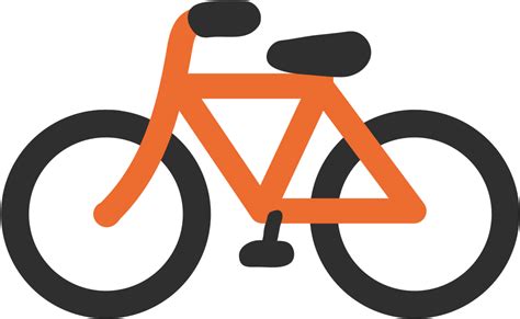 Bike Emoji Png Svg Black And White - Emoji Bicycle Clipart - Full Size Clipart (#387835 ...