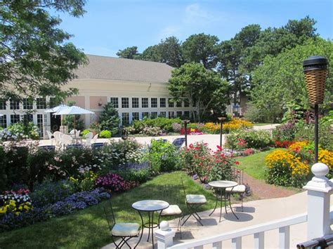 Outdoor courtyard, Cape Codder Resort, Hyannis