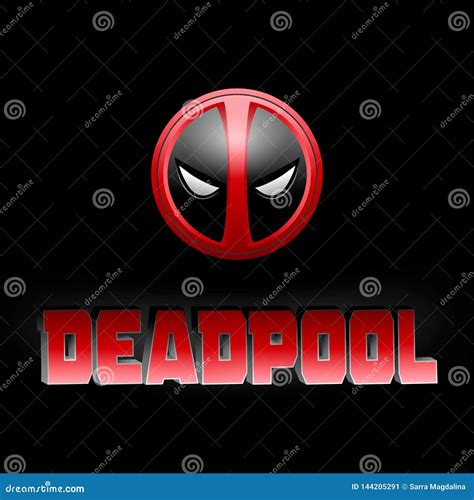 Logo Deadpool Cartoon Vector | CartoonDealer.com #144205291