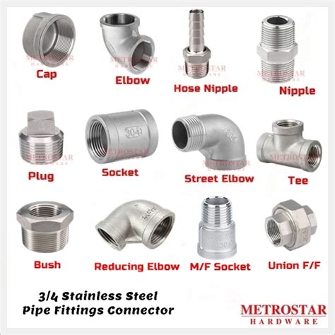 3/4 Stainless Steel Pipe Fittings Connector