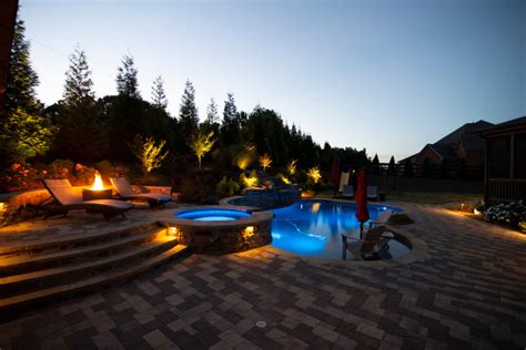 Deck & Pool Lighting | Landscape Lighting | Georgia Lightscapes