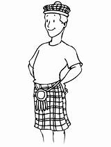 Scotland Coloring Pages  Best For Kids sketch template