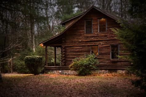 Brown Cabin in the Woods on Daytime · Free Stock Photo