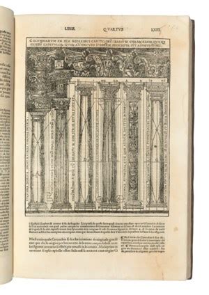 VITRUVIUS POLLIO, Marcus (1st century BCE). De architectura libri dece. Translated by Cesare ...