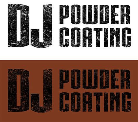 DJ Powder Coating - Logo Redesign on Behance