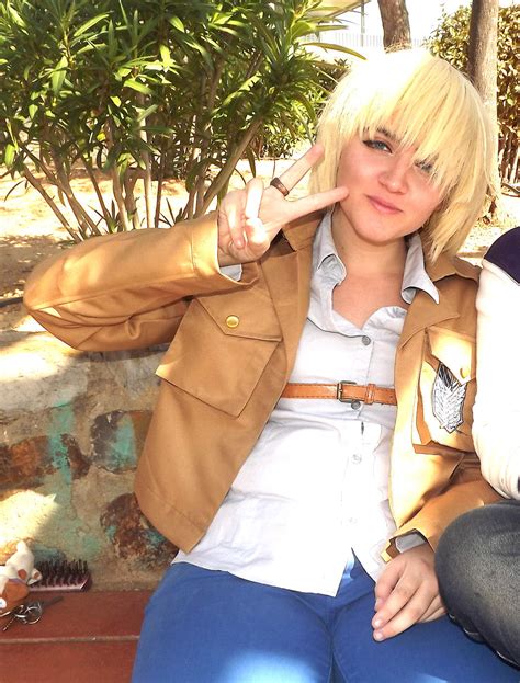 Armin Cosplay :3 by LittleLuffyko on DeviantArt