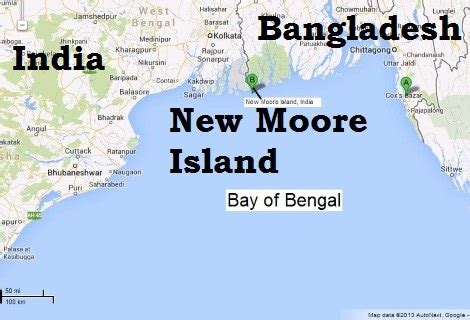 New Moore Island - india-bangladesh dispute | PMF IAS