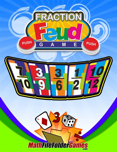 Fraction Feud: Comparing Fractions Game | Fraction games, Fractions ...