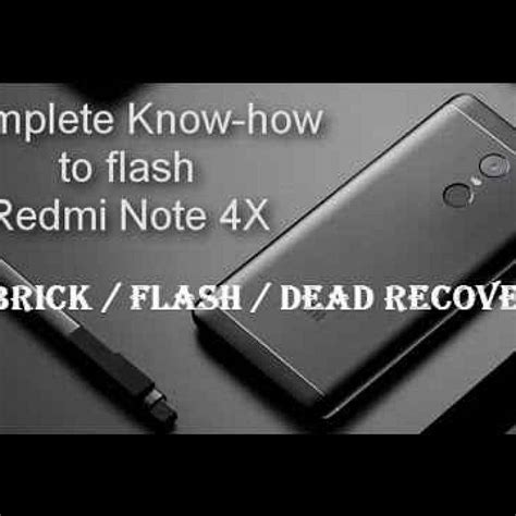 Tutorial: How to flash xiaomi redmi note 4x (Xiaomi Redmi Note 4x)