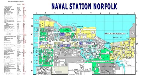 Norfolk Naval Base Map | Map Of The World