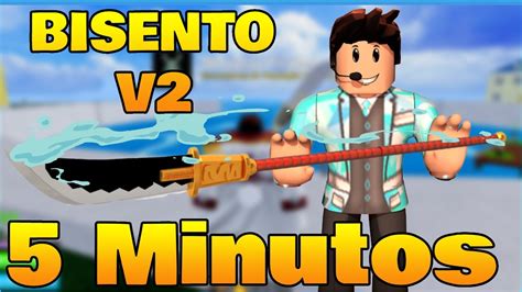 COMO CONSEGUIR O BISENTO V2 MUITO RAPIDO NO BLOX FRUIT! - YouTube