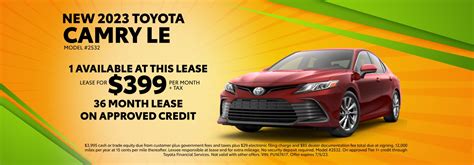 New Toyota Specials | Toyota Lease Deals | Tracy Toyota