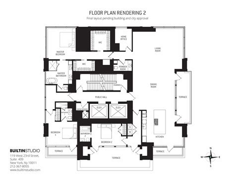 172 Madison | PHA | Floor Plans and Pricing Penthouse Apartment Floor ...