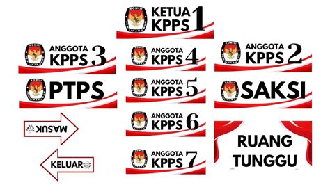 Link Download Template Tulisan atau Gambar KPPS 1-7 Pilkada 2024 Format PDF - Nandai Bengkulu