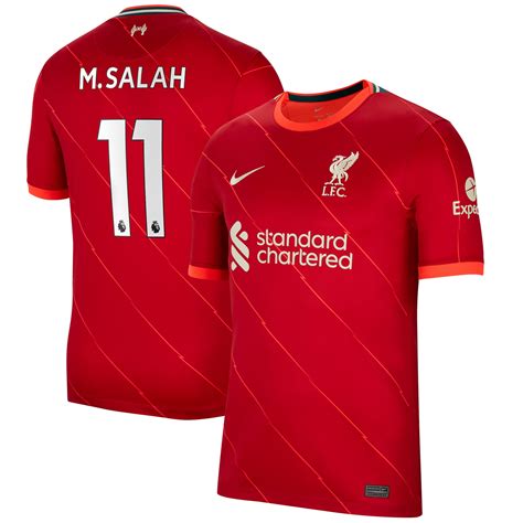 Liverpool FC 2021/22 Mohamed Salah Replica Mens Home Jersey | Rebel Sport