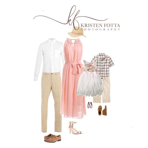 Outfit Inpiration for Beach Family Pictures | Kristen Fotta Photography