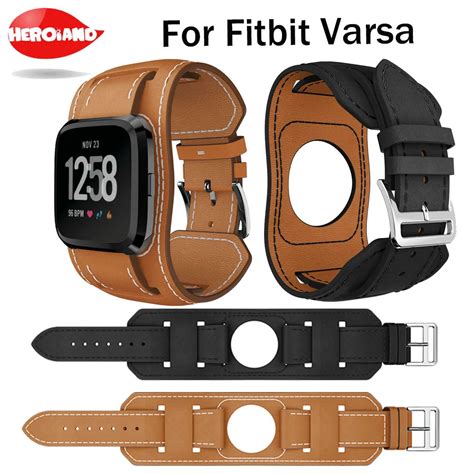 Aliexpress.com : Buy New Replacement for Fitbit versa Bands Leather ...