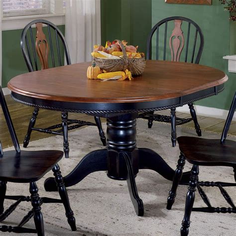 Sunset Trading 48 Inch Round Dining Table with Butterfly Leaf - Walmart.com