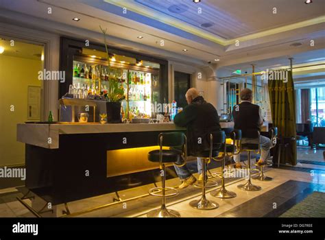 Hilton old town, hotel bar, Prague Czech Republic Europe Stock Photo ...