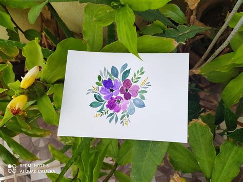 Another floral inspired by Emma Jane Lefebvre. : r/Watercolor