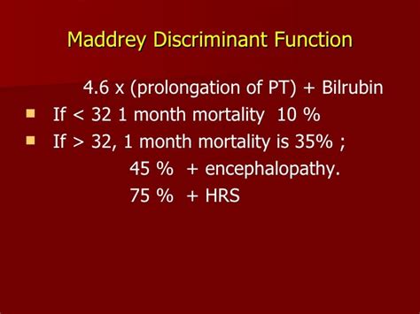 MADDREY DISCRIMINANT FACTOR PDF