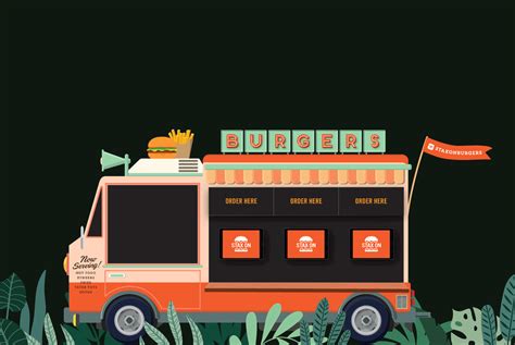 Urban Burger Food Truck | Brand refresh, Concept design, Interior design concepts