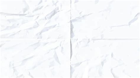 Premium Vector | Crumpled white paper texture with fold marks