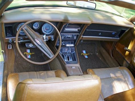 Medium Bright Yellow 1972 Ford Mustang Convertible - MustangAttitude ...