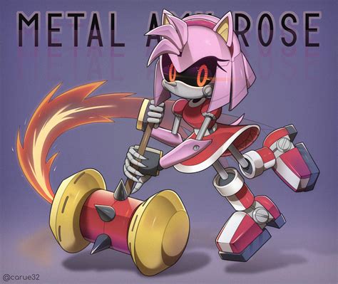 Metal Amy. (By @carue32) : r/SonicTheHedgehog