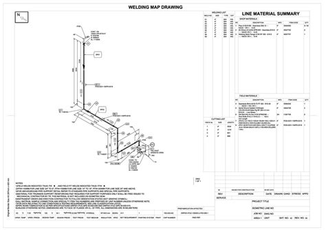 Pipe Spool Shop Drawing - Pipe Spool Shop Drawing Detailing Drafting