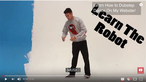 Learn How to Robot Dance - How to do the Robot Tutorial