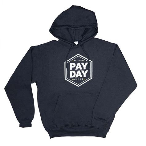 LOGO HOODIE IN NAVY | PAYDAY Cider