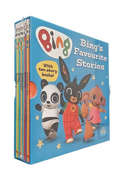 Bing Bunny 10 Books Ted Dewan Favourite Stories Box Set As Seen on TV – Lowplex