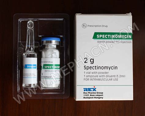 Spectinomycin for injection 2g-Hebei Mepha Co. Ltd