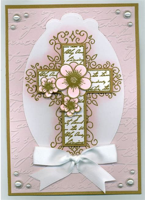 Scrappenings: May 15, 2011 - First Holy Communion Card