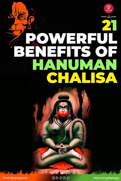 Hanuman chalisa benefits you need to know for healthy life | Hanuman ...