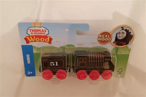 THOMAS THE TANK Engine & Friends WOOD RAILWAY HIRO WOODEN TRAIN NEW IN BOX £29.99 - PicClick UK