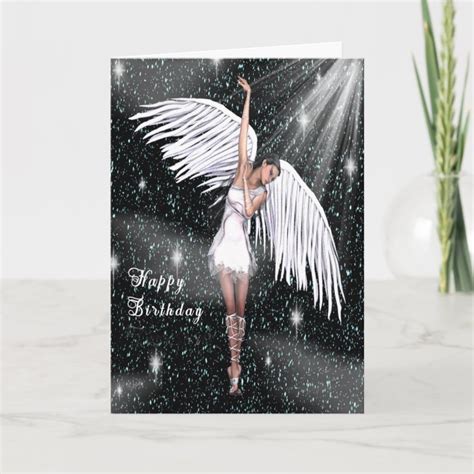 Angel Birthday Card | Zazzle