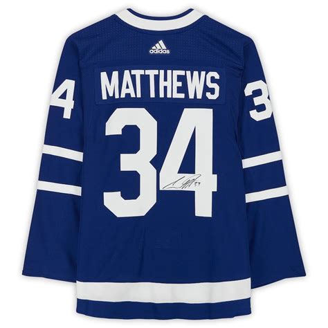 Auston Matthews Autographed Jersey - Razilia