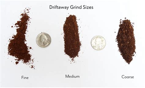 What’s the right grind size for our coffee tastings? - Driftaway Coffee