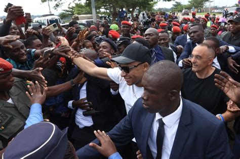 France star footballer Mbappe visits father’s native Cameroon | Malay Mail