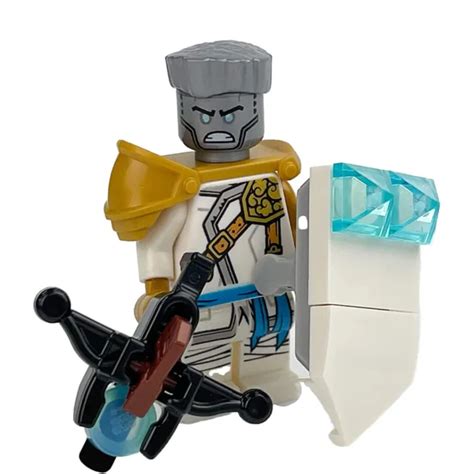 LEGO NINJAGO ZANE Minifigure from Master Mountain with Bowcaster and ...