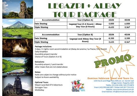 Bicol Tour Package Bicol, Option B, Local Tour, Tour Packages, Day ...