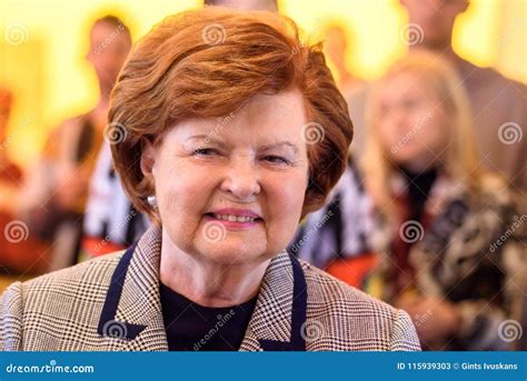 Vaira Vike Freiberga, Former President of Latvia Editorial Stock Photo - Image of freiberga ...