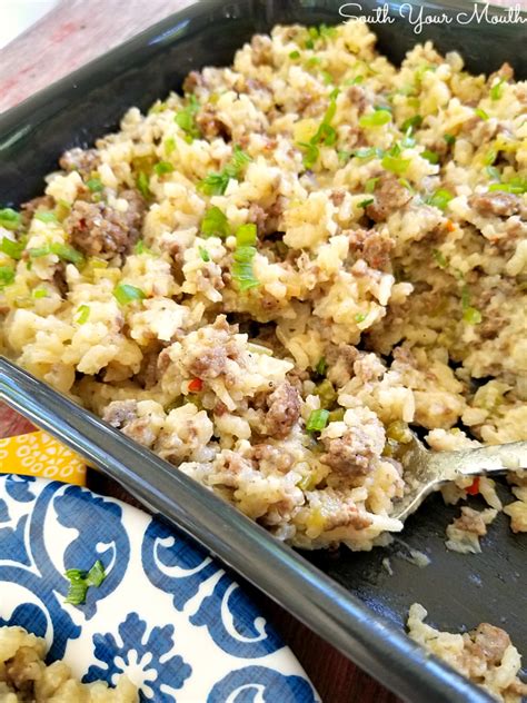 South Your Mouth: Hamburger & Rice Casserole