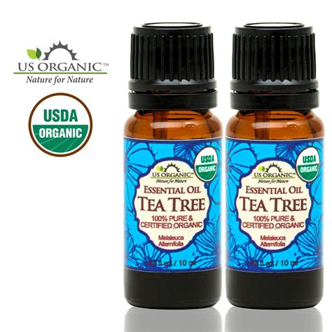 100% Pure Certified USDA Organic - Tea Tree Essential Oil - Walmart.com