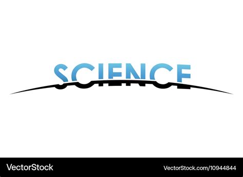 Science logo design creative design Royalty Free Vector