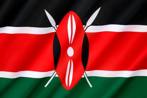 Premium Photo | Flag of kenya