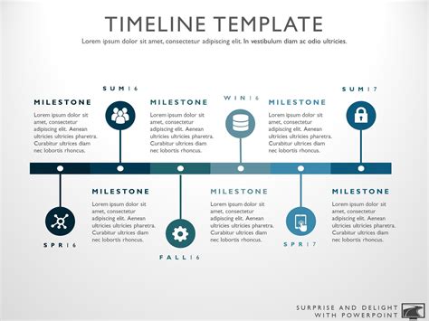 Timeline template for Powerpoint. Great project management tools to help you create a timeli ...