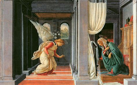 Sandro Botticelli Most Famous Paintings | http://allart.biz/up/phot...celli_57_annunciation.jpg ...